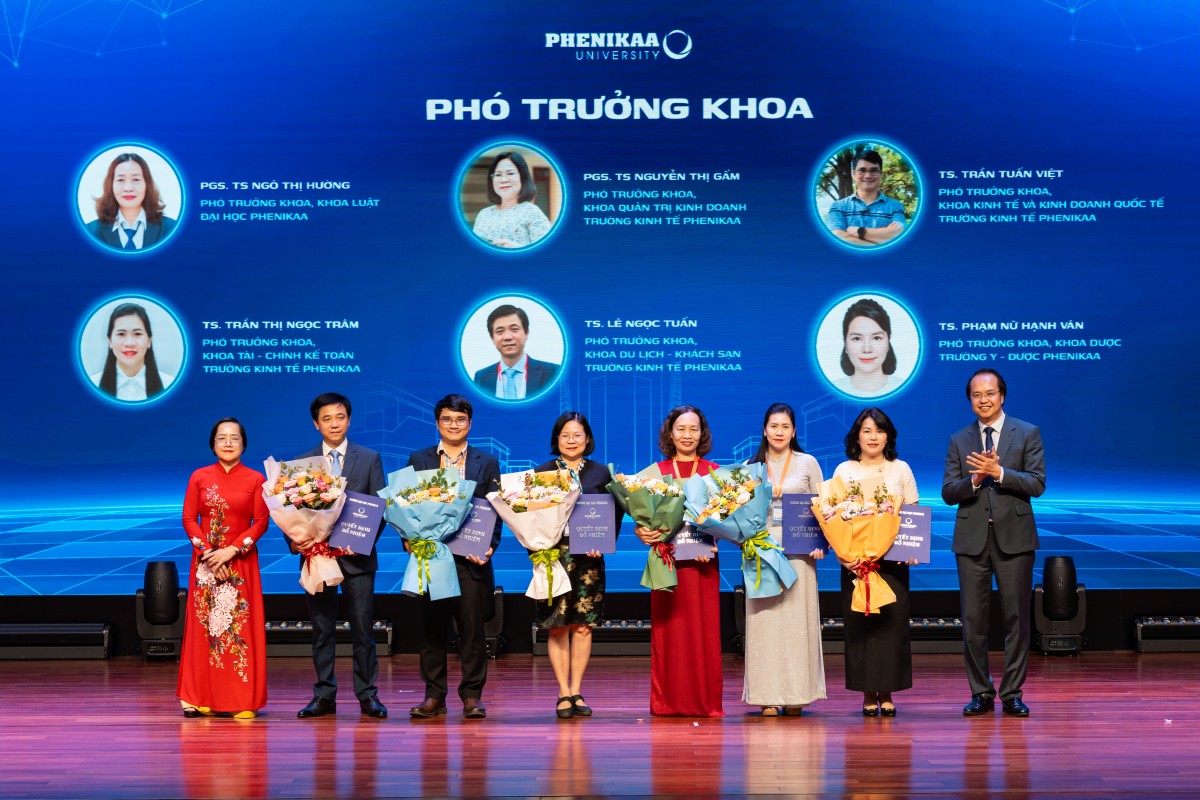 Đại học Phenikaa kiện toàn bộ máy lãnh đạo, hướng tới mô hình đại học đa ngành chuẩn quốc tế