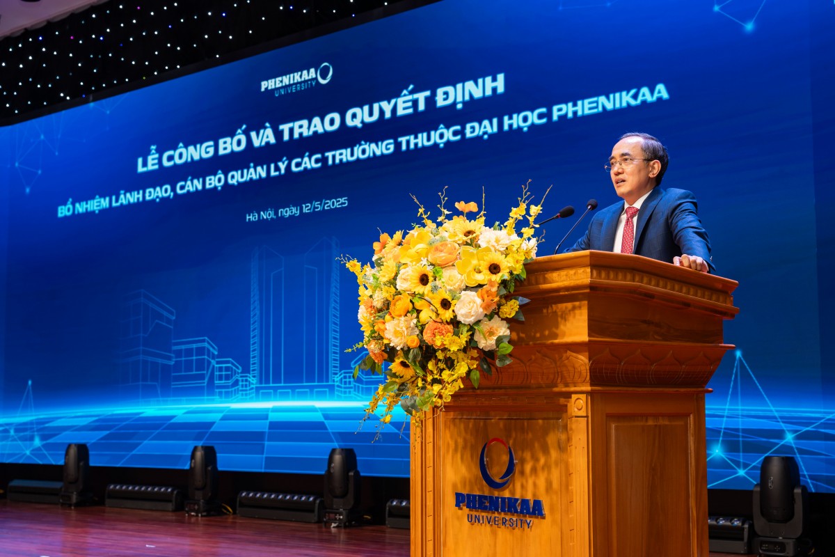 Đại học Phenikaa kiện toàn bộ máy lãnh đạo, hướng tới mô hình đại học đa ngành chuẩn quốc tế