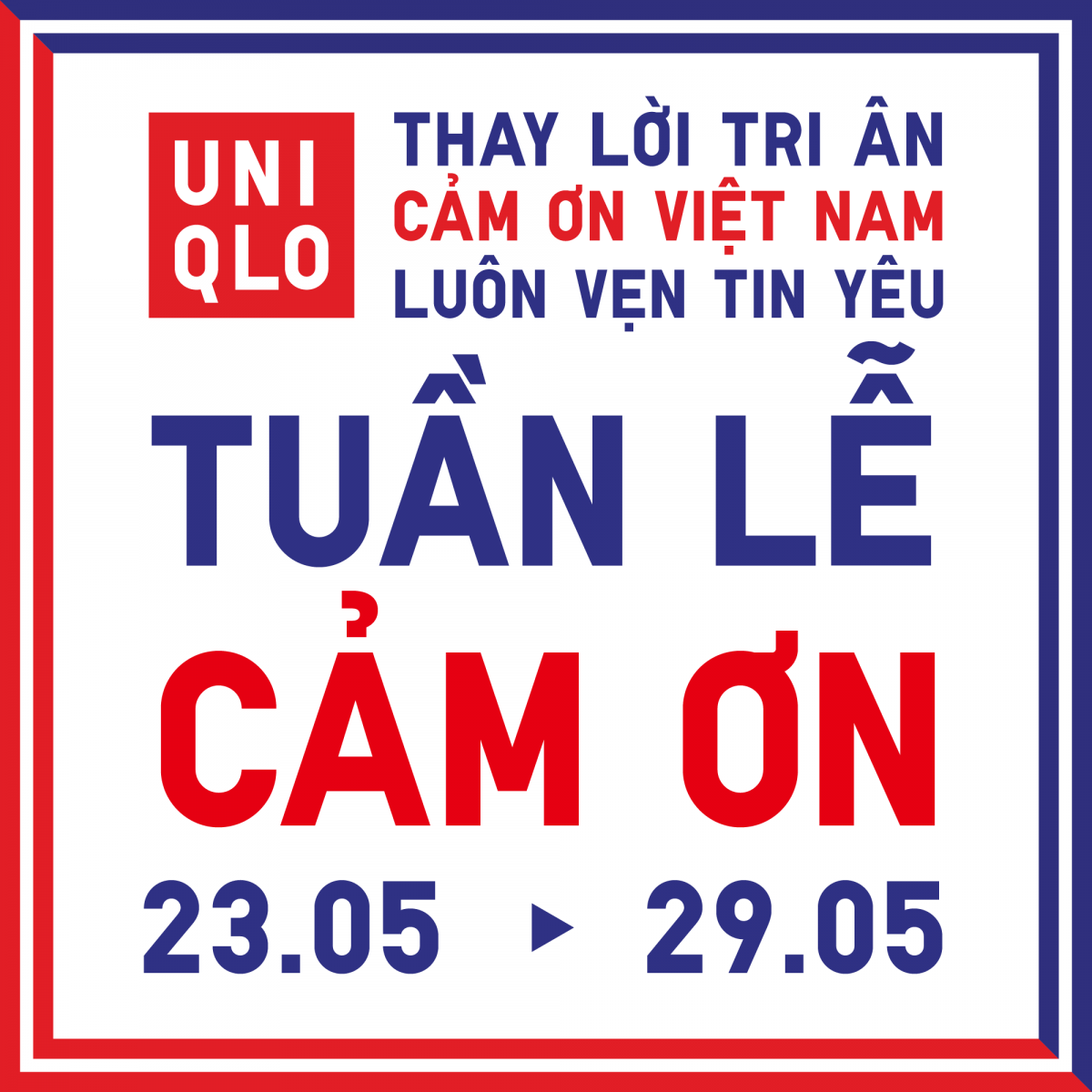 UNIQLO ra mắt sớm BST Mùa Thu/Đông 2025 UNIQLO khởi động ‘Tuần Lễ Cảm Ơn’ năm 2025