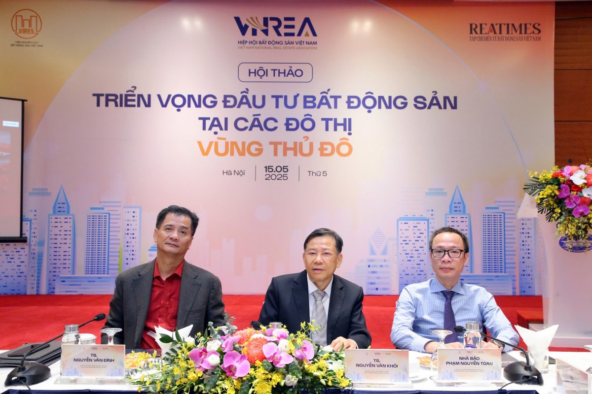 Triển vọng đầu tư bất động sản tại các đô thị Vùng Thủ đô