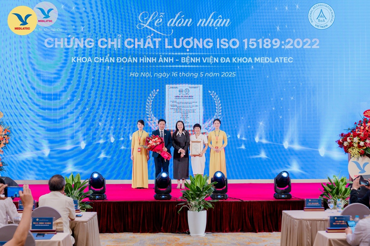 Chẩn đoán hình ảnh tại MEDLATEC đạt ISO 15189:2022 - Bước tiến số hóa y tế chuyên sâu