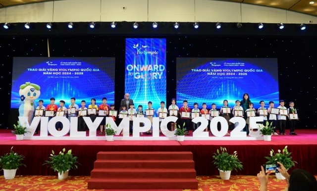 Violympic Quốc gia 2025: Bệ phóng tư duy số cho học sinh thời chuyển đổi công nghệ