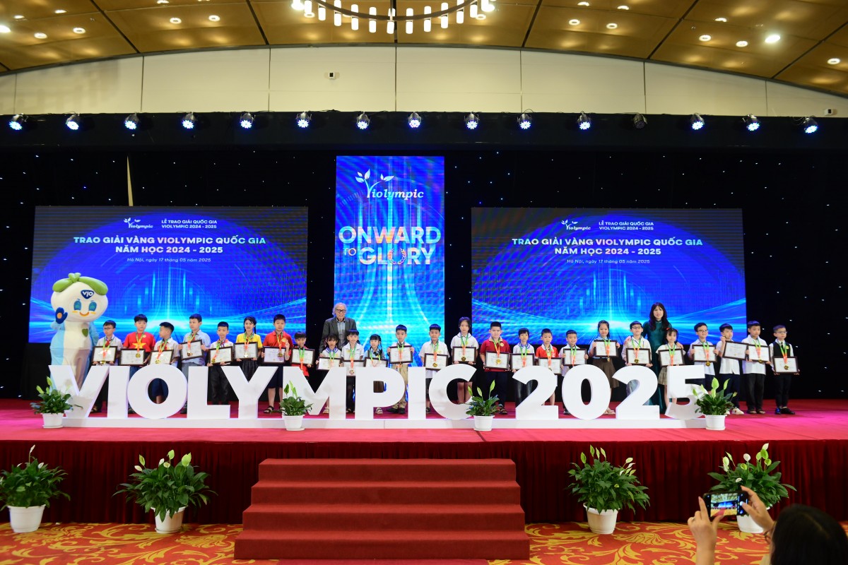 Violympic Quốc gia 2025: Bệ phóng tư duy số cho học sinh thời chuyển đổi công nghệ Violympic Quốc gia 2025: Bệ phóng tư duy số cho học sinh thời chuyển đổi công nghệ