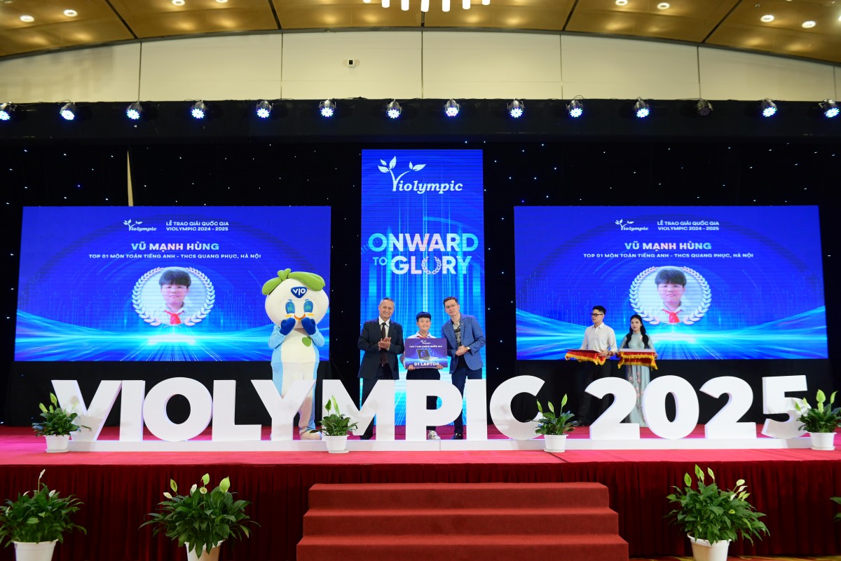 Violympic Quốc gia 2025: Bệ phóng tư duy số cho học sinh thời chuyển đổi công nghệ Violympic Quốc gia 2025: Bệ phóng tư duy số cho học sinh thời chuyển đổi công nghệ