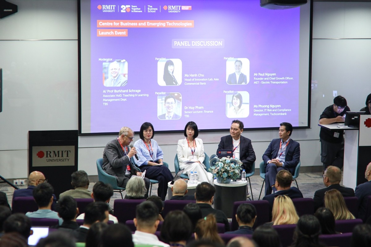 RMIT Việt Nam ra mắt Trung tâm nghiên cứu công nghệ mới thúc đẩy chuyển đổi số
