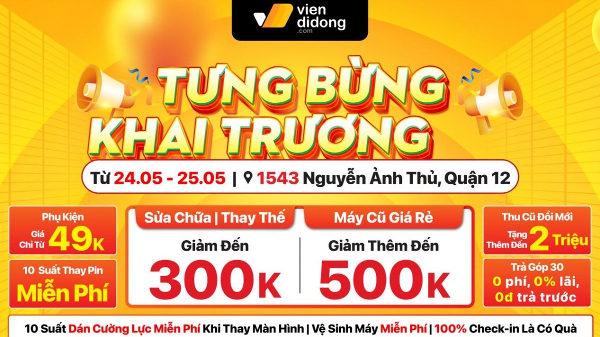 Viện Di Động khai trương cửa hàng mới