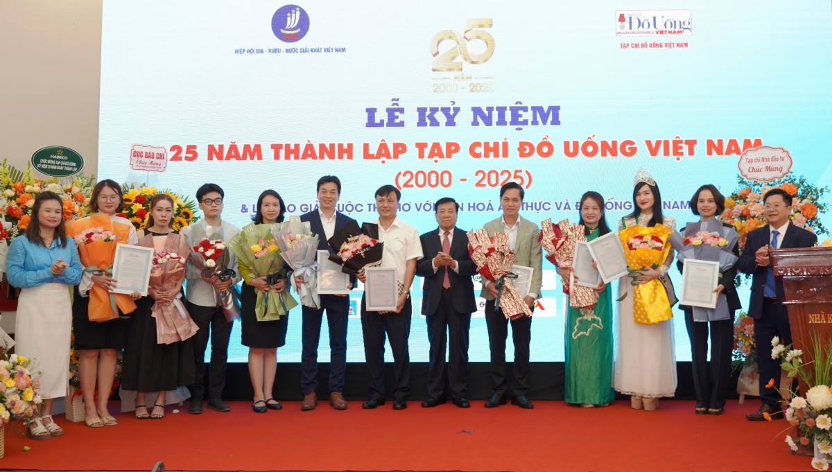 Tạp chí Đồ uống Việt Nam kỷ niệm 25 năm thành lập