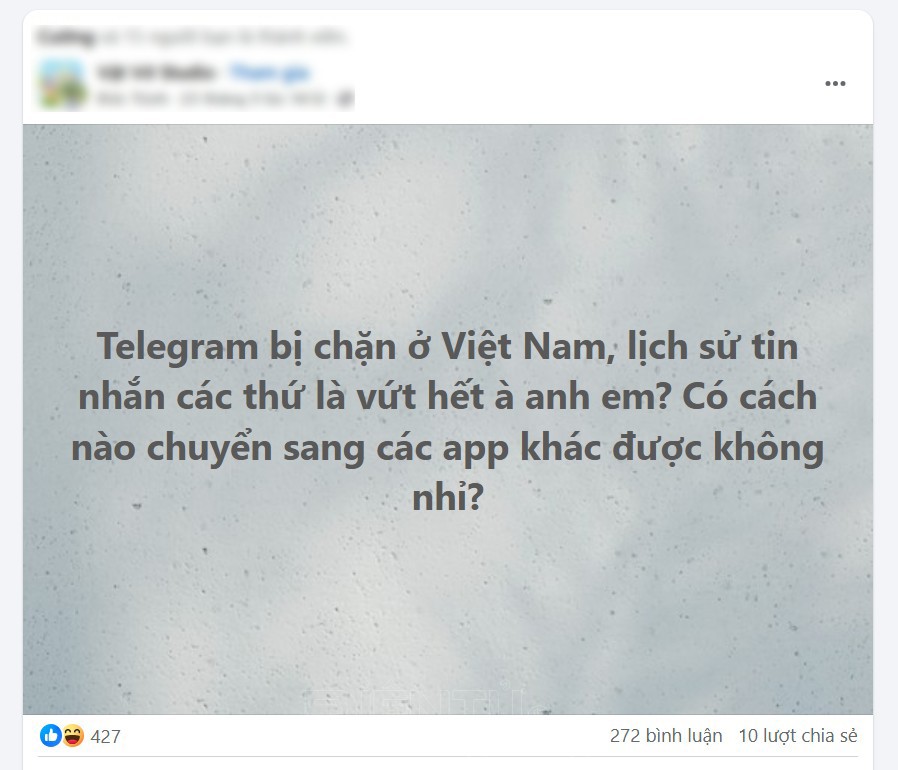 Nhiều người dùng Việt Nam không thể truy cập Telegram: Lý do và góc nhìn đa chiều Nhiều người dùng Việt Nam không thể truy cập Telegram: Lý do và góc nhìn đa chiều