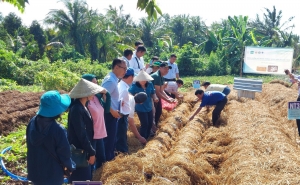 Biến rơm rạ thành 