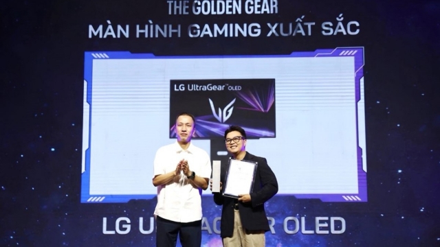 LG UltraGear OLED 27GX790A thắng giải Vietnam Game Awards 2025