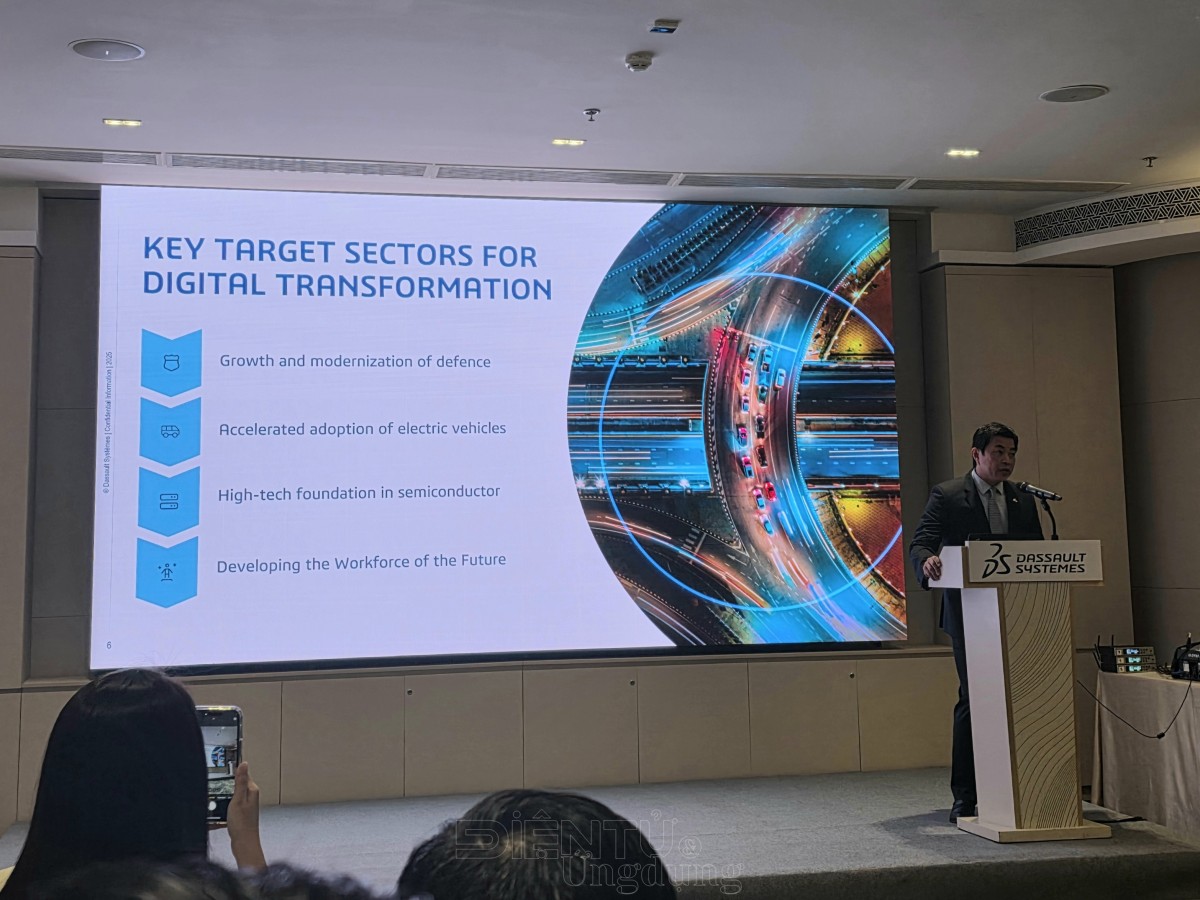Dassault Systèmes sẽ cùng Việt Nam vững vàng tiến vào tương lai số