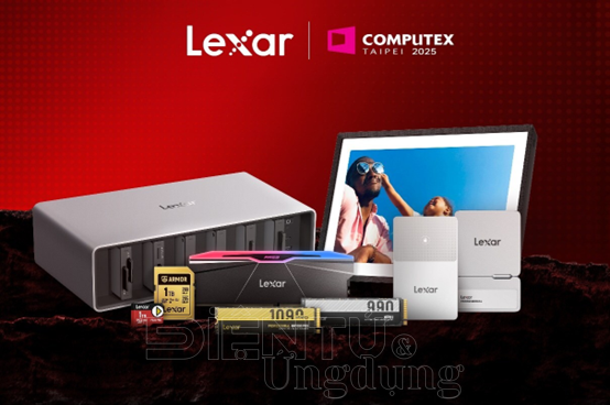 Lexar giới thiệu hàng loạt sản phẩm mới tại Computex 2025 Lexar giới thiệu hàng loạt sản phẩm mới tại Computex 2025