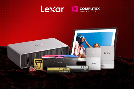 Lexar giới thiệu hàng loạt sản phẩm mới tại Computex 2025