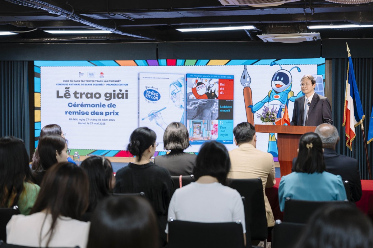 Trao giải cuộc thi sáng tác truyện tranh lần thứ nhất Trao giải cuộc thi sáng tác truyện tranh lần thứ nhất