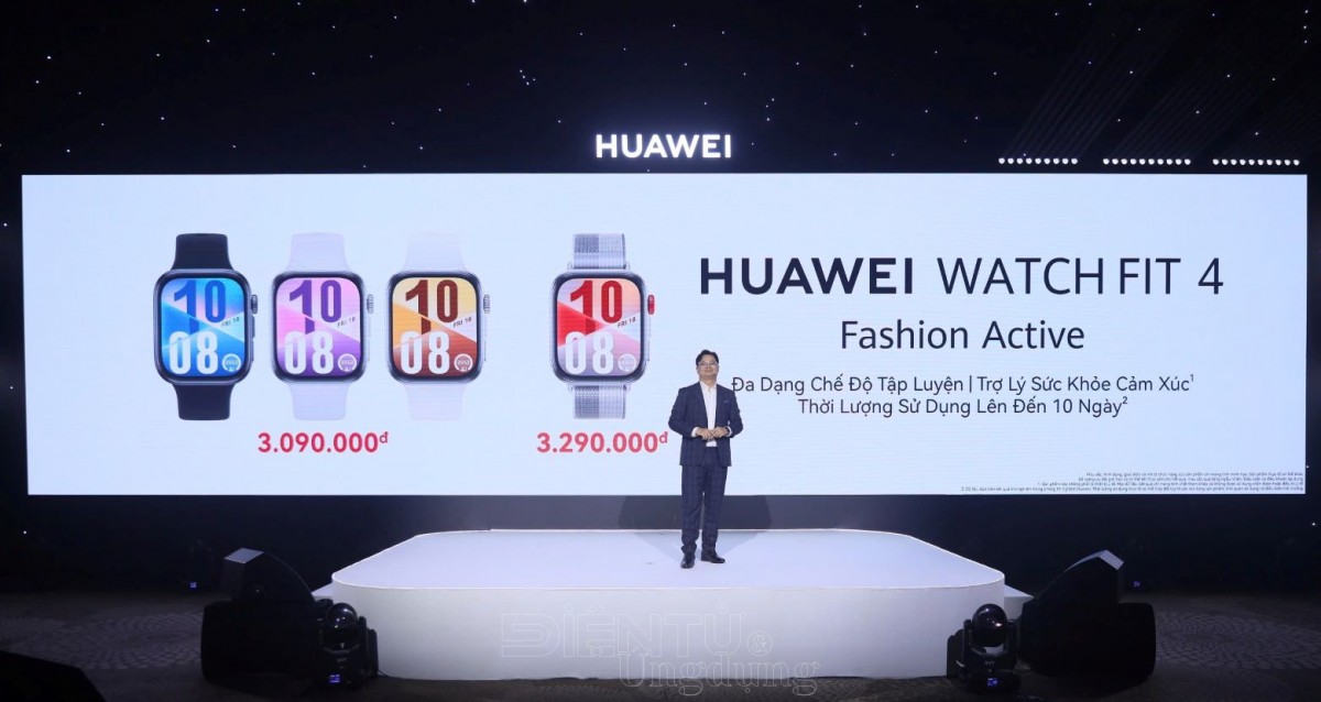 HUAWEI WATCH FIT 4 series chính thức ra mắt tại Việt Nam