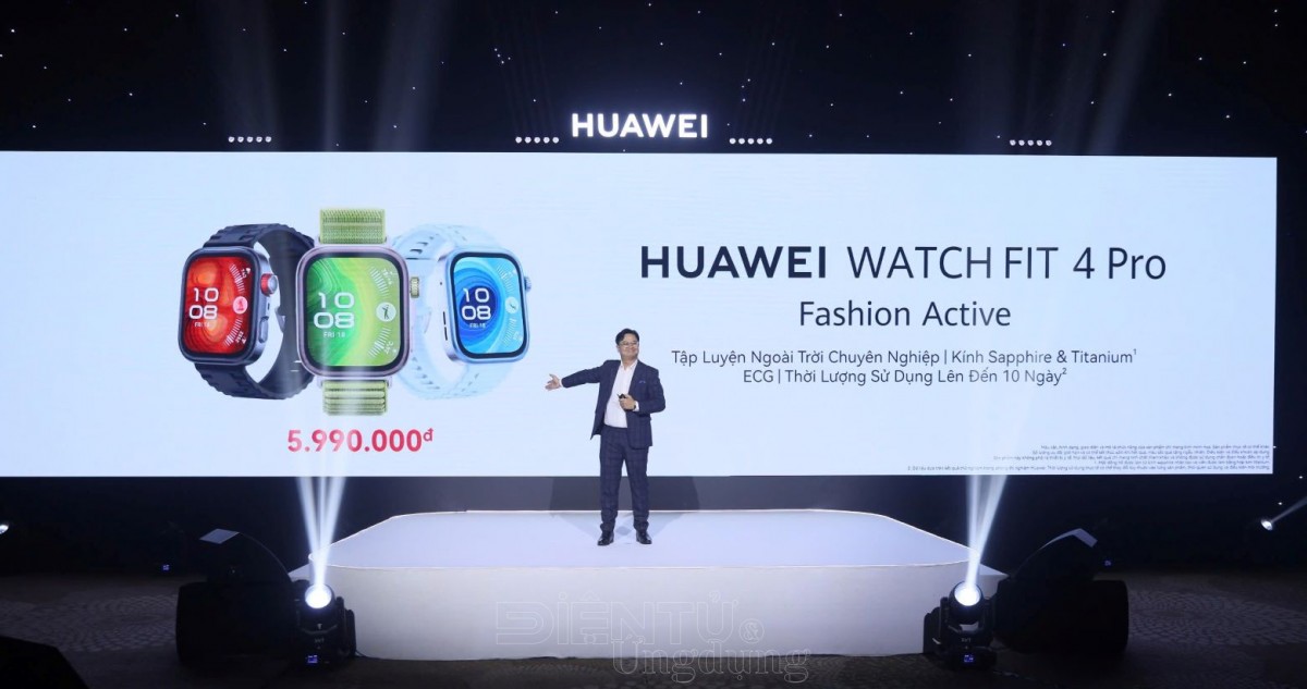 HUAWEI WATCH FIT 4 series chính thức ra mắt tại Việt Nam