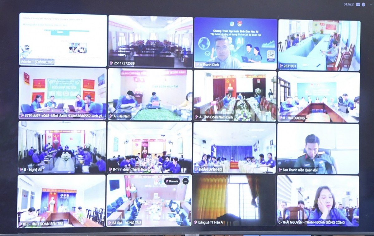 Trung ương Đoàn ra mắt chương trình Bình dân học AI – Phổ cập kỹ năng AI miễn phí cho 2 triệu thanh niên Việt Nam