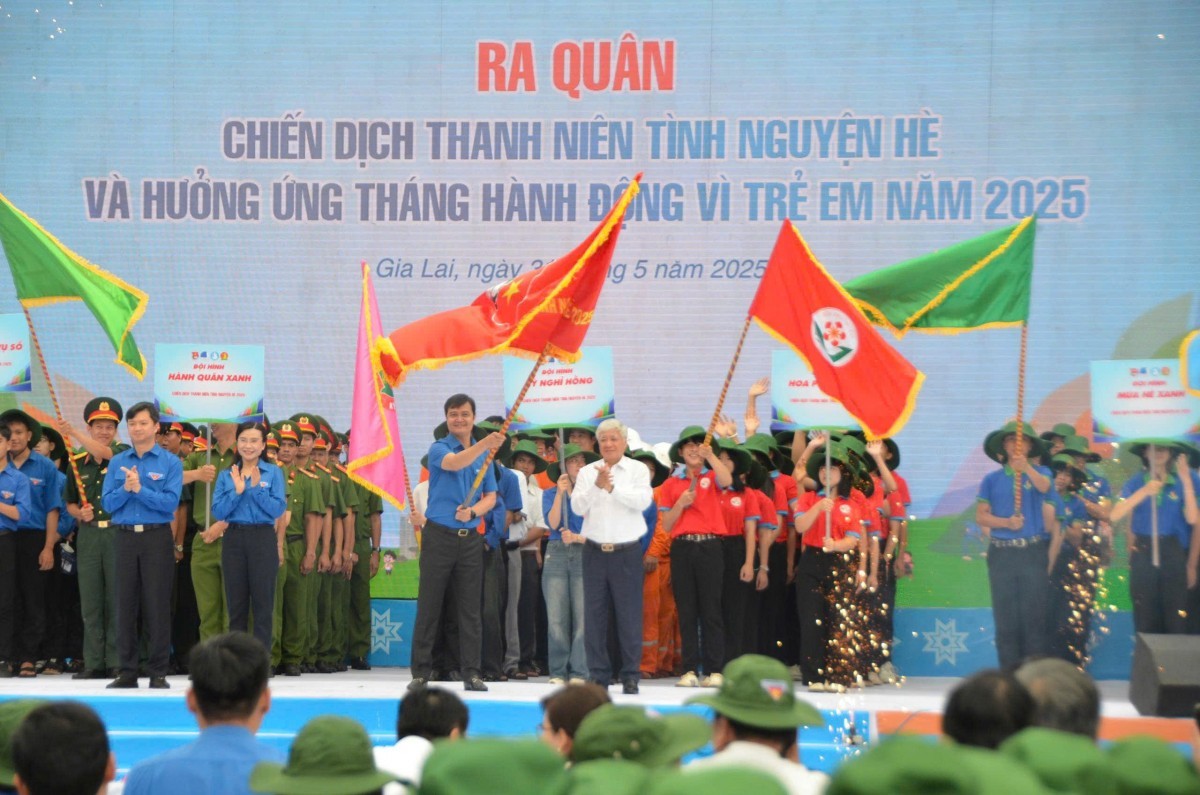 Chiến dịch Thanh niên tình nguyện hè 2025 đẩy mạnh ứng dụng AI, chuyển đổi số