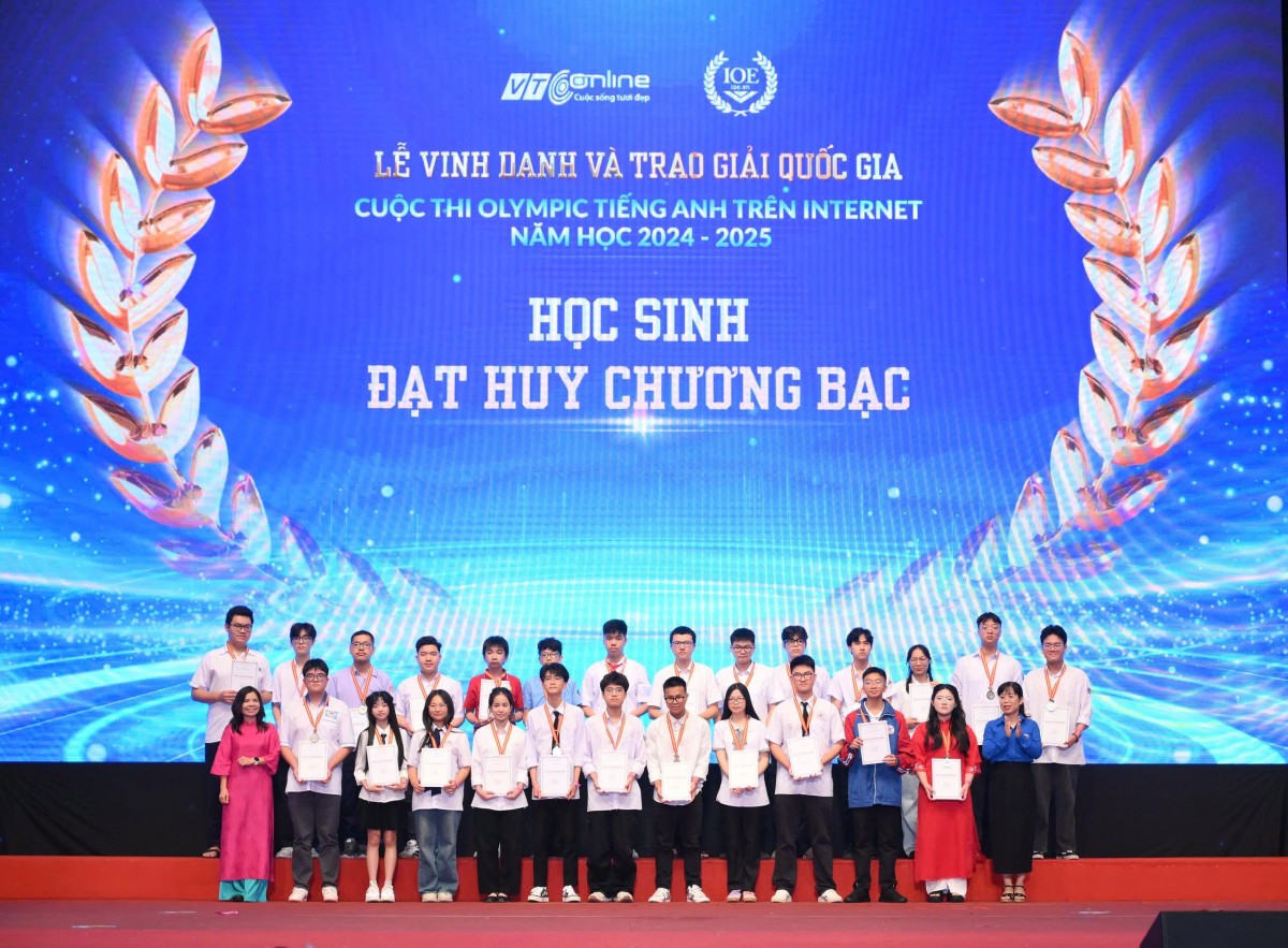 Hơn 2,6 triệu học sinh tham gia Olympic tiếng Anh trên Internet năm học 2024-2025