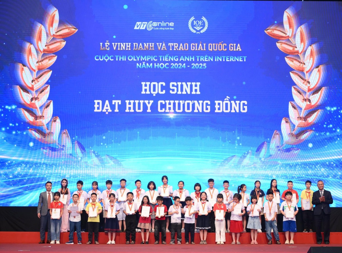 Hơn 2,6 triệu học sinh tham gia Olympic tiếng Anh trên Internet năm học 2024-2025