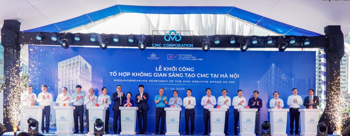 CMC khởi công tổ hợp không gian sáng tạo CMC Creative Space - CCS Hà Nội