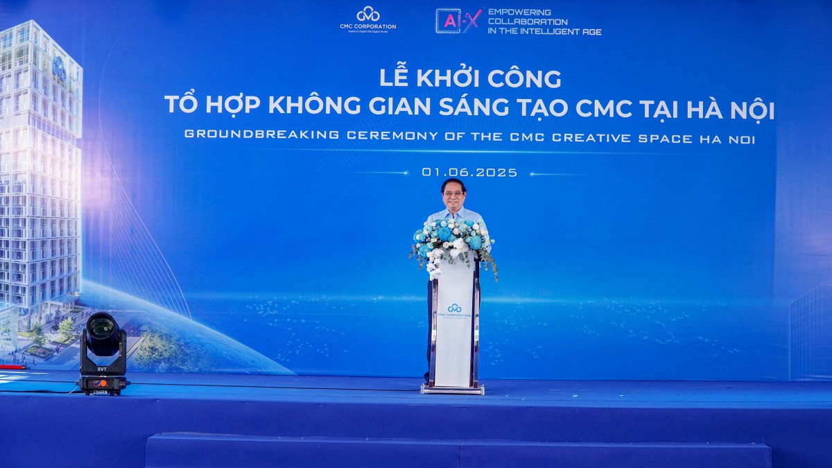 CMC khởi công tổ hợp không gian sáng tạo CMC Creative Space - CCS Hà Nội