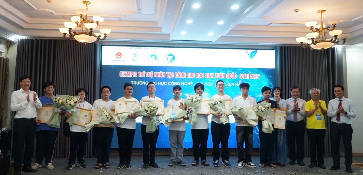 Học sinh Đà Nẵng vô địch Olympic trí tuệ nhân tạo toàn quốc dành cho học sinh THPT - VOAI 2025 Học sinh Đà Nẵng vô địch Olympic trí tuệ nhân tạo toàn quốc dành cho học sinh THPT - VOAI 2025