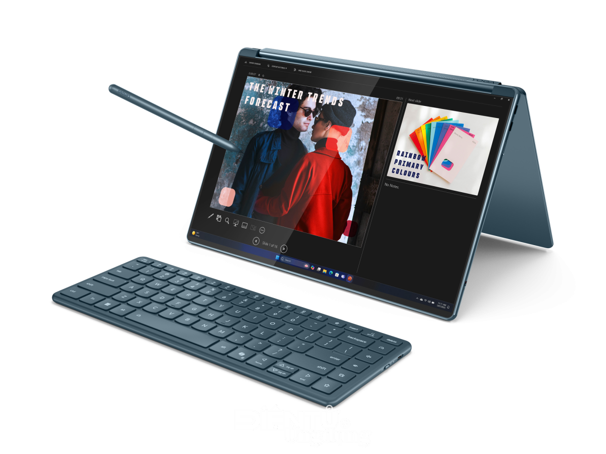 Lenovo Yoga Book 9i Gen 10 cho nhà sáng tạo nội dung và người dùng đa nhiệm