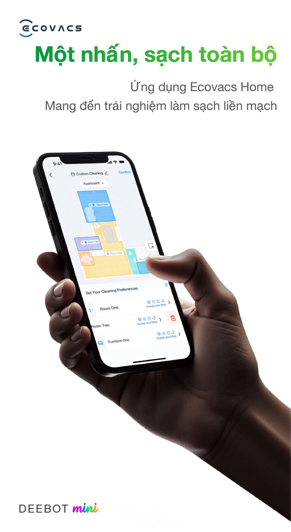 “Nấm lùn” DEEBOT Mini chính thức ra mắt tại Việt Nam “Nấm lùn” DEEBOT Mini chính thức ra mắt tại Việt Nam
