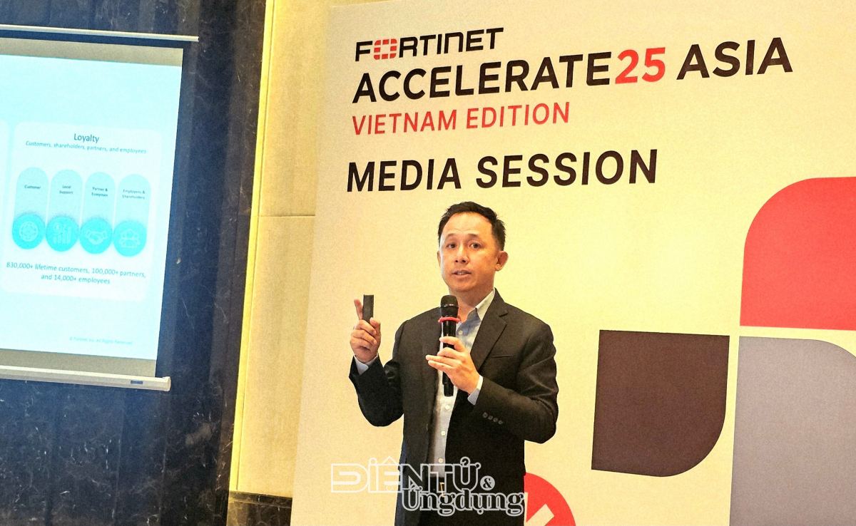 Peerapong Jongvibool, Giám đốc cấp cao phụ trách Đông Nam Á của Fortinet.