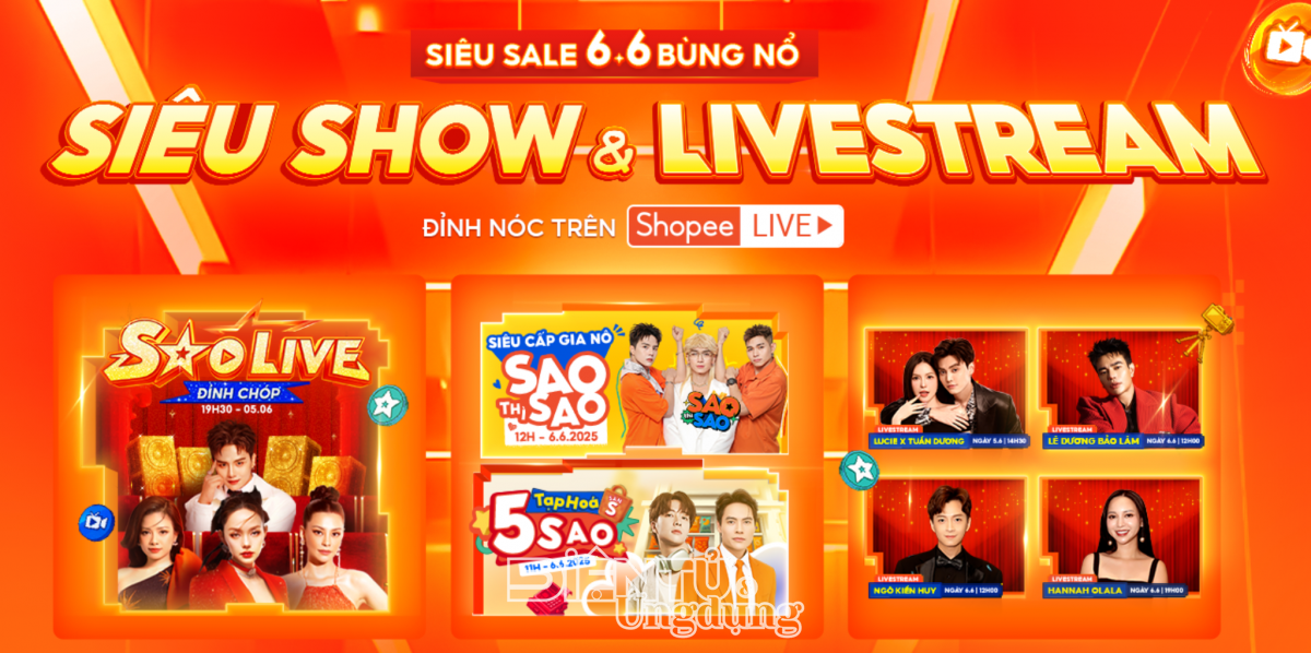 “6.6 siêu sale giữa năm - siêu nhanh, siêu rẻ”