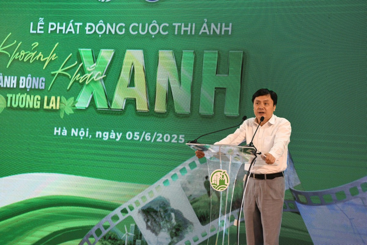 Phát động Cuộc thi ảnh Khoảnh khắc xanh-Hành động xanh-Tương lai xanh Phát động Cuộc thi ảnh Khoảnh khắc xanh-Hành động xanh-Tương lai xanh