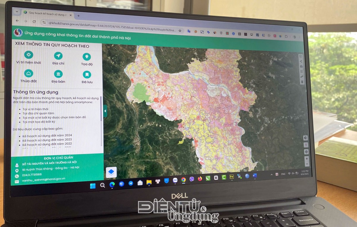 Hệ thống công khai thông tin đất đai TP. Hà Nội Hệ thống công khai thông tin đất đai TP. Hà Nội