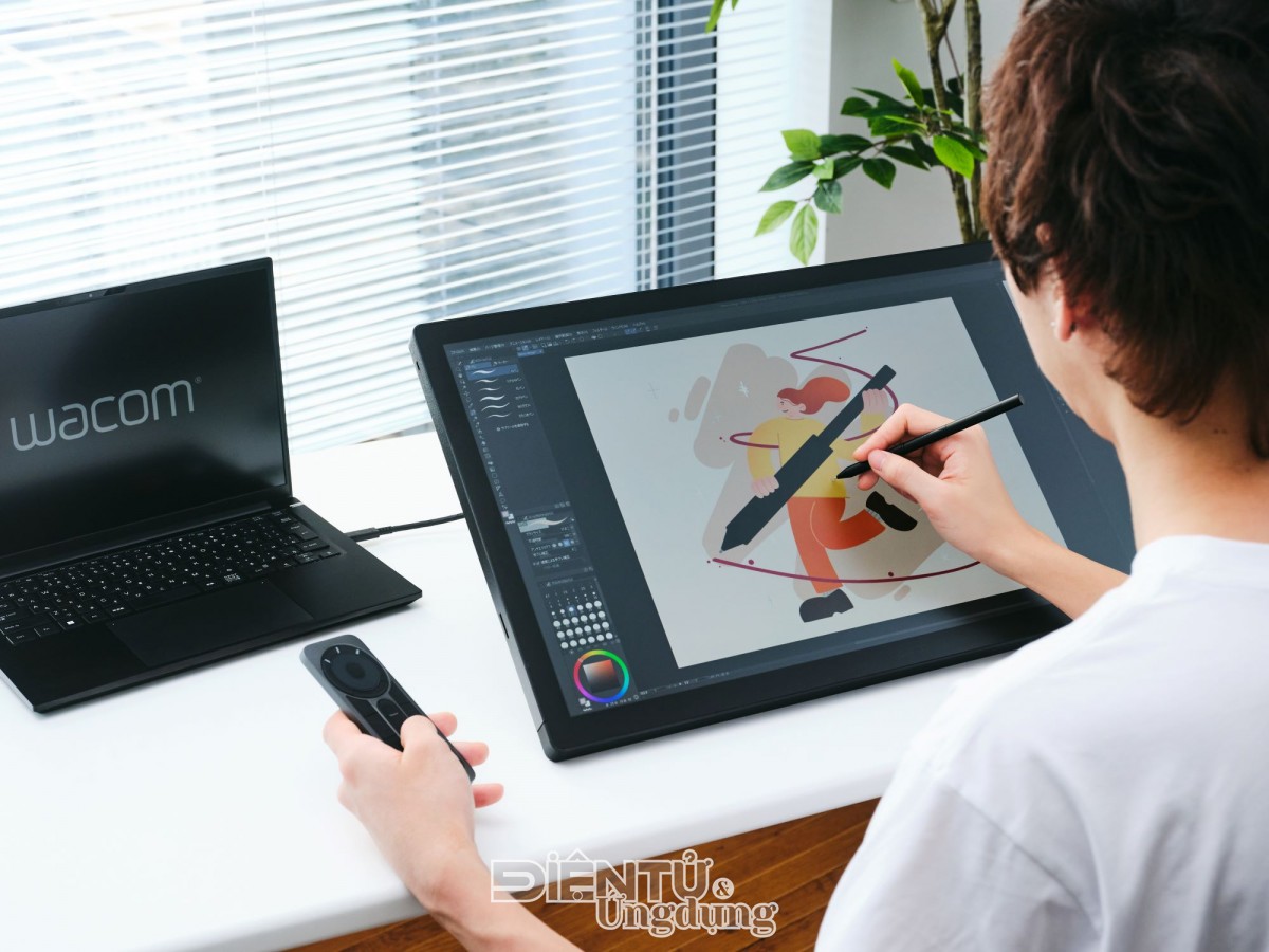 Cintiq 24 và Cintiq 24 touch.