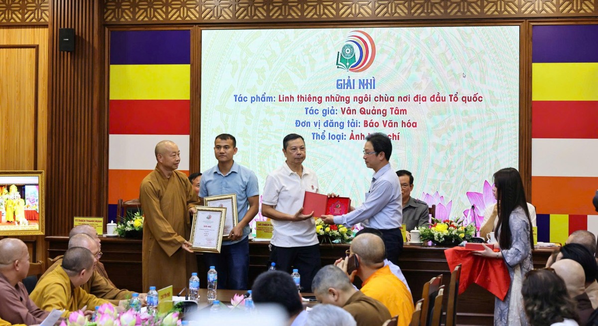 Lan tỏa tinh thần 'Tốt đạo – Đẹp đời' từ 534 tác phẩm báo chí về Phật giáo