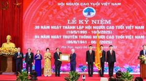 Hội Người cao tuổi Việt Nam kỷ niệm 30 năm thành lập, đón nhận Huân chương Lao động hạng Nhất