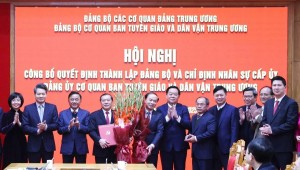 Ban Tuyên giáo và Dân vận Trung ương đổi mới mạnh mẽ tư duy tham mưu chiến lược