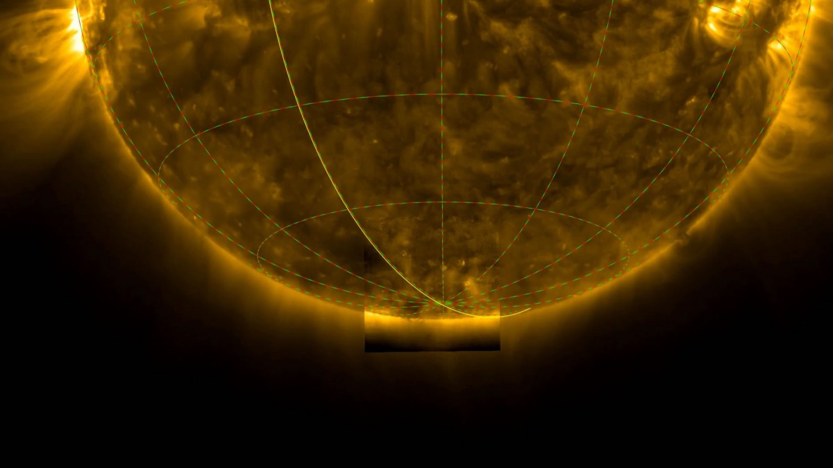 Tàu vũ trụ Solar Orbiter chụp ảnh cực Mặt Trời đầu tiên trong lịch sử