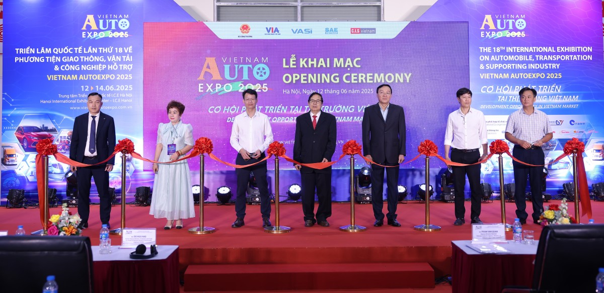 Khai mạc Triển lãm Vietnam AutoExpo 2025