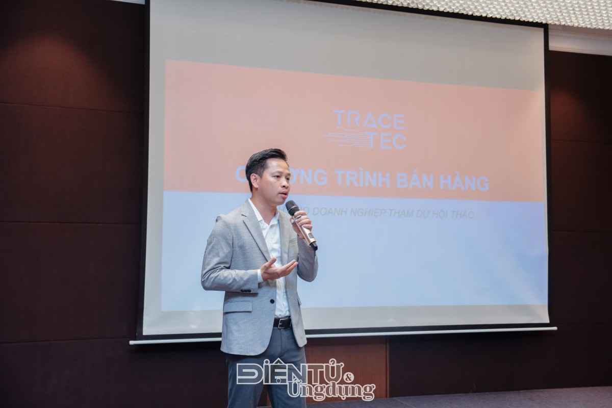 Ông Nguyễn Duy Chung - Giám đốc Công ty TNHH Trace-Tec Việt Nam