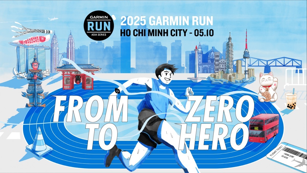 Garmin Run Vietnam 2025 chính thức khởi động