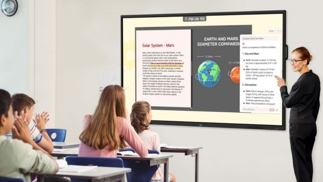 LG ra mắt bộ đôi màn hình tương tác thông minh được tích hợp trí tuệ nhân tạo AI