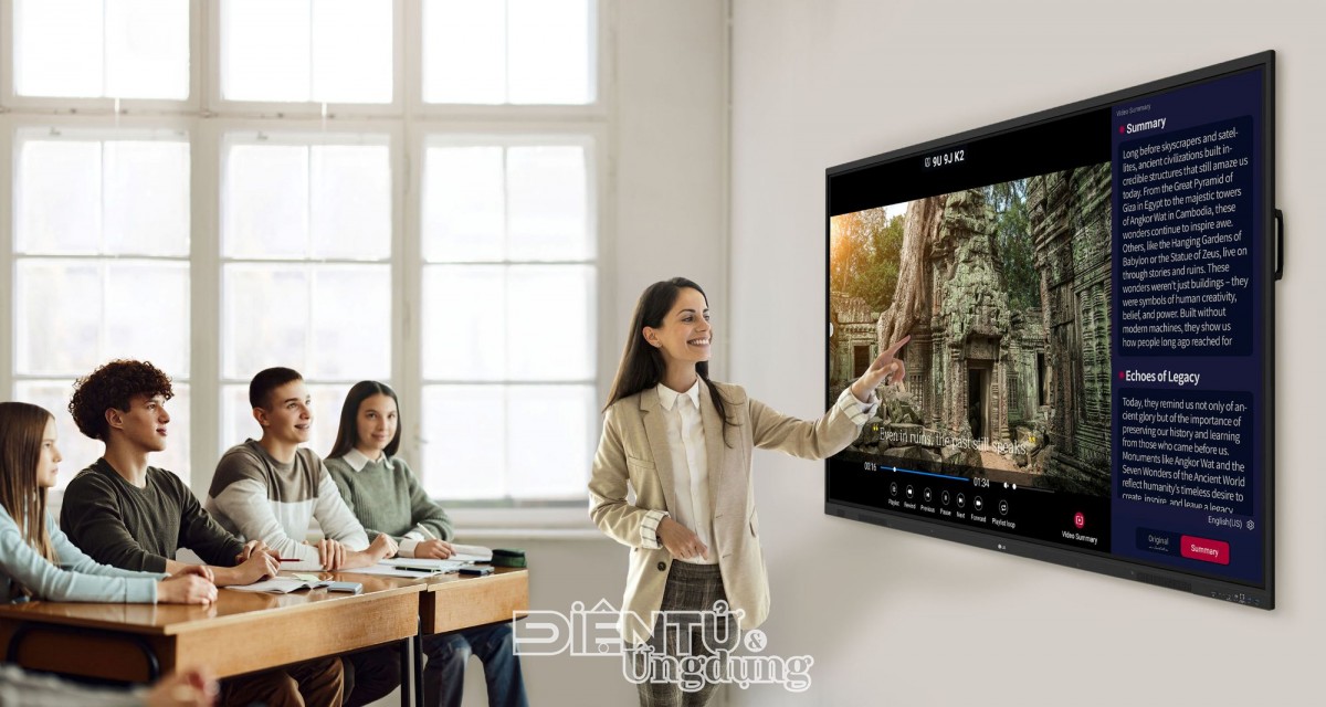 LG ra mắt bộ đôi màn hình tương tác thông minh được tích hợp trí tuệ nhân tạo AI LG ra mắt bộ đôi màn hình tương tác thông minh được tích hợp trí tuệ nhân tạo AI