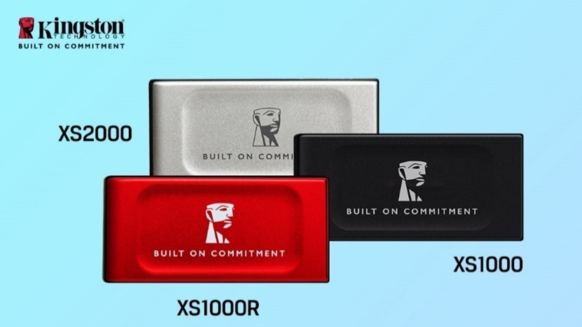 Kingston làm mới dòng SSD di động XS
