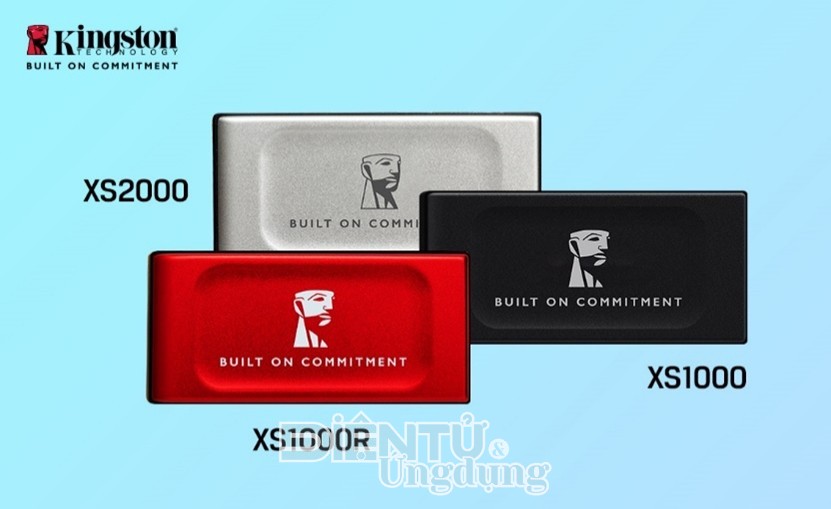 Kingston làm mới dòng SSD di động XS Kingston làm mới dòng SSD di động XS