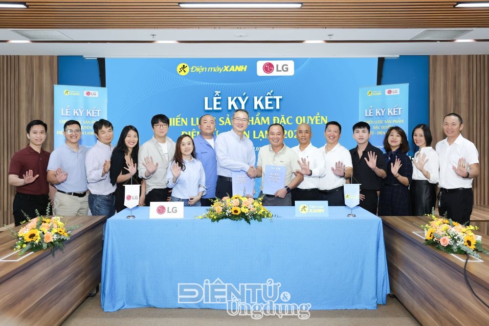 LG và Điện Máy Xanh hợp tác chiến lượcLG và Điện Máy Xanh hợp tác chiến lược