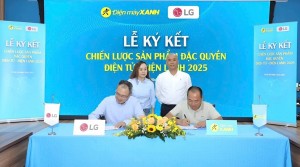 LG và Điện Máy Xanh hợp tác chiến lược