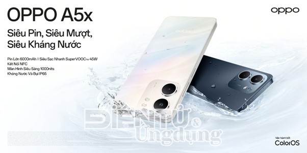 OPPO ra mắt OPPO A5x với giá chỉ từ 3.690.000 đồng