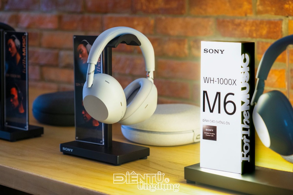 Sony WH-1000XM6 chính thức ra mắt thị trường Việt