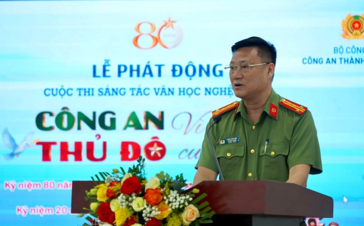 Phát động cuộc thi sáng tác Công an Thủ đô vì bình yên cuộc sống Phát động cuộc thi sáng tác Công an Thủ đô vì bình yên cuộc sống